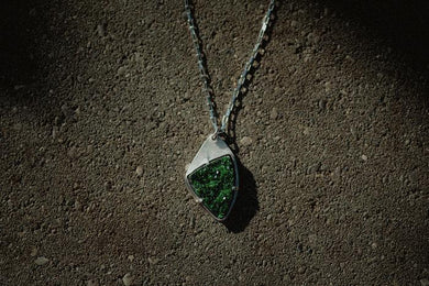 Uvarovite Garnet Necklace